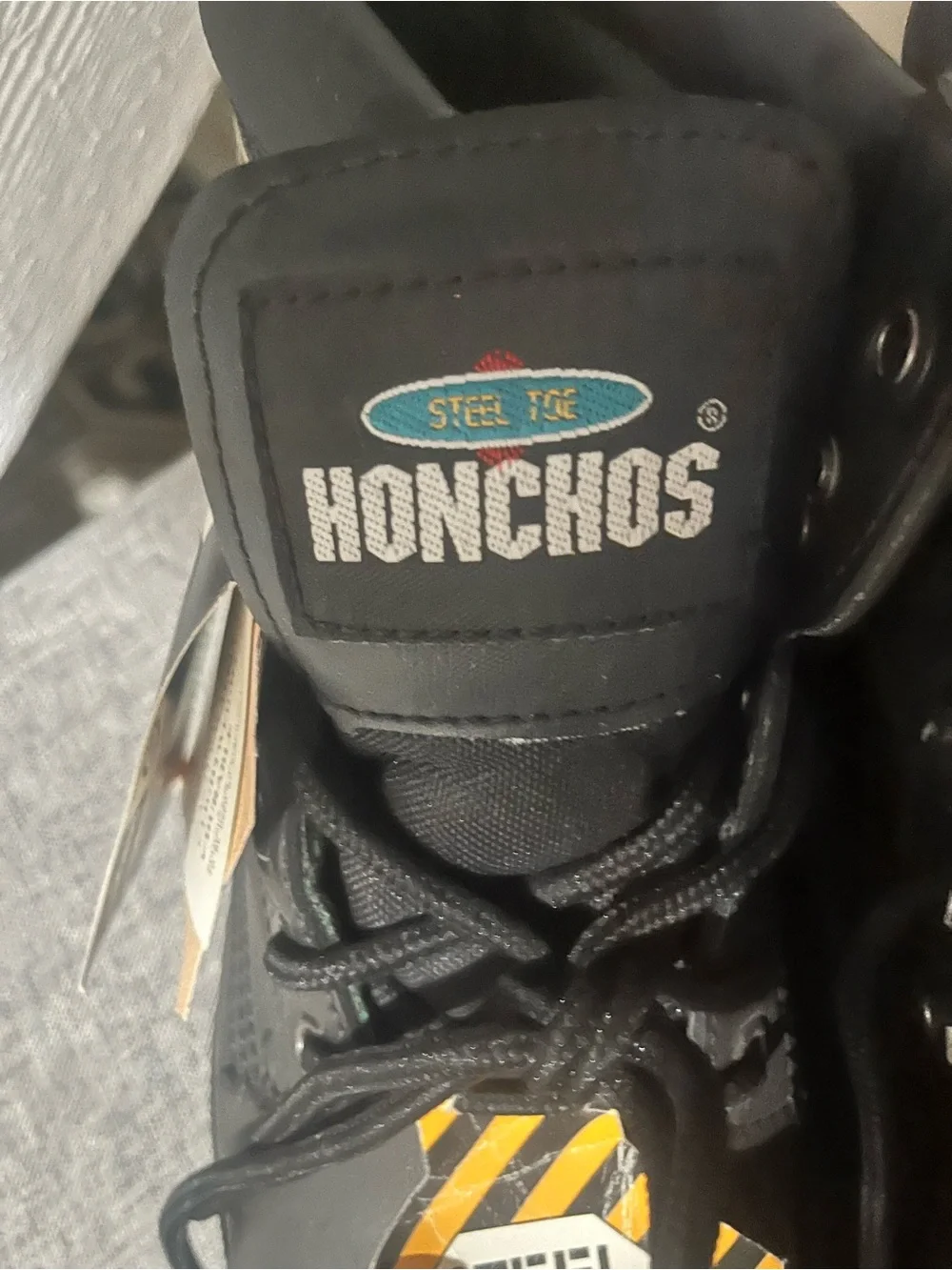 honchos poliyou steel toe work boots size 10w NEW
